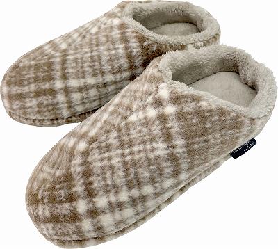 3Way blanket(3Wayブランケット) スリッパ　CLASSIQUE　起毛チェック |  | 02