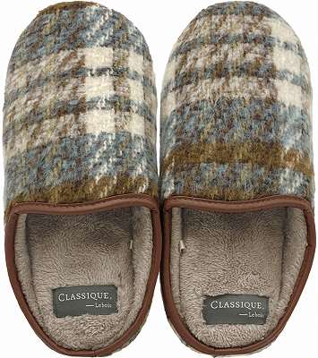 3Way blanket(3Wayブランケット) スリッパ　CLASSIQUE　オーバーチェック |  | 03