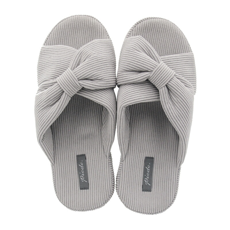 Piede(ピエーデ) クロスリボンスリッパ |  | 01