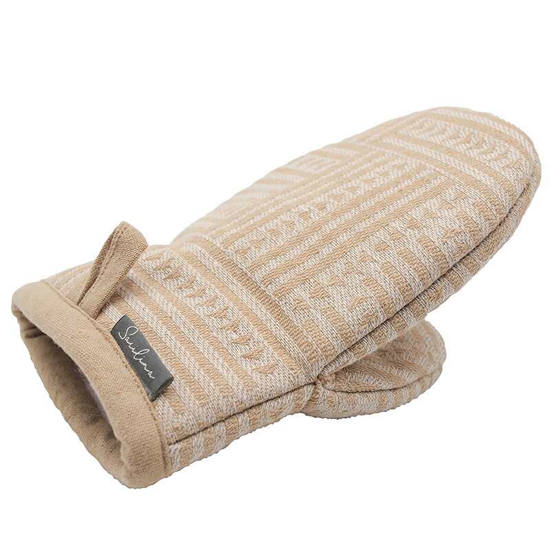 Sarilina（サリーナ） サリーナ グローブ型ミトン 幾何学ベージュ |  | 01