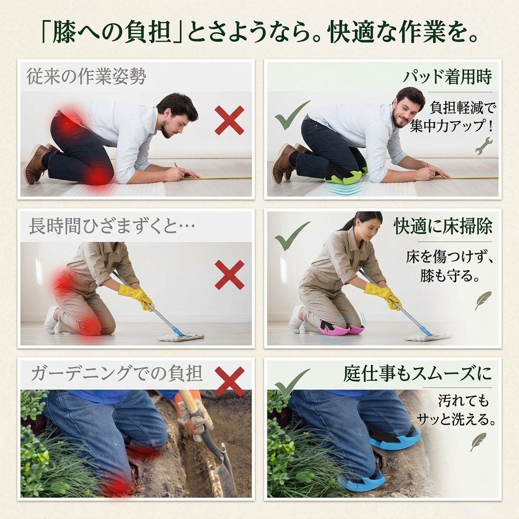 膝パッド 