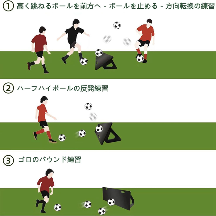 リバウンド ボード サッカー リバウンダー ポータブル 練習