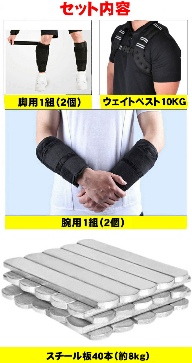 アンクルウエイト　ウエイトベスなど　まとめ売り アンクルウエイト ウエイトベスなど まとめ売り リスト・アンクル