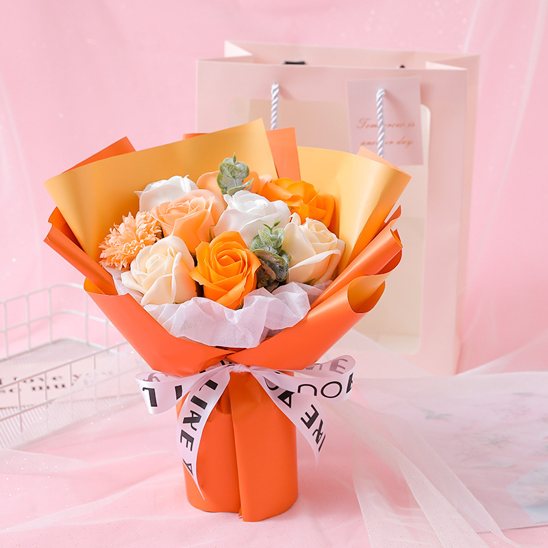 ソープフラワー ソープ フラワー 敬老の日プレゼント  花束 かわいい アクリル 一部即納 バルーン ブーケ 造花 母の日 誕生日 ギフト 女性 バラ 姫系 シャボンフ |  | 04