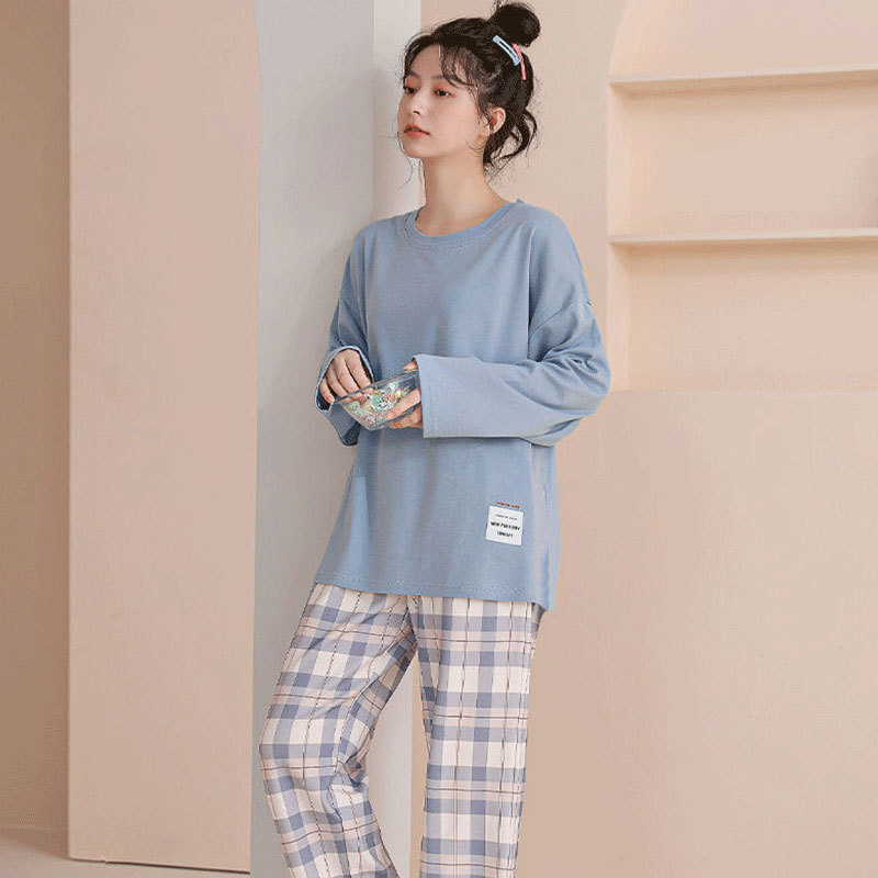 最適な価格 長袖パジャマ ルームウェア 部屋着 寝巻き 夏服 セットアップ