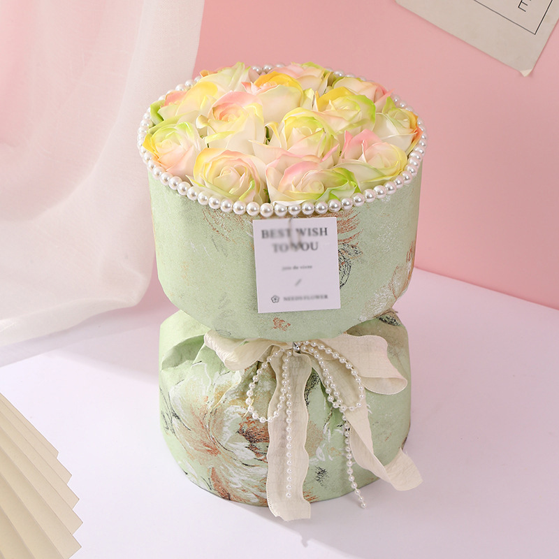 ソープフラワー 花束 造花 枯れない 卒業式 誕生日 ギフト バラ 退職 開店祝い 結婚祝い お見舞い 贈り物 プレゼント 入学式 バレンタインデー |  | 04