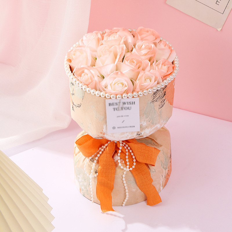 ソープフラワー 花束 造花 枯れない 卒業式 誕生日 ギフト バラ 退職 開店祝い 結婚祝い お見舞い 贈り物 プレゼント 入学式 バレンタインデー |  | 05