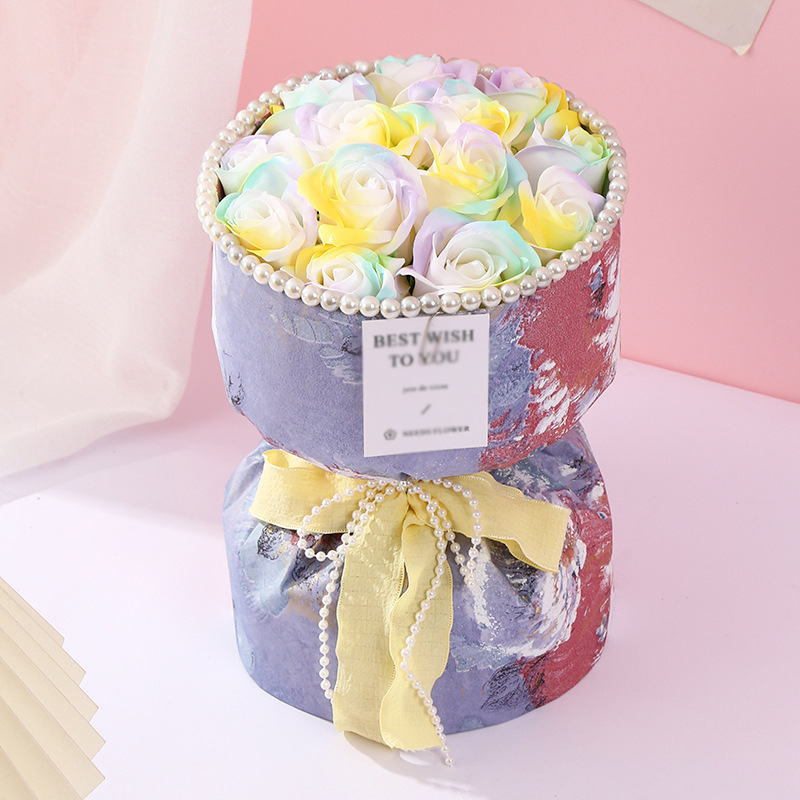 ソープフラワー 花束 造花 枯れない 卒業式 誕生日 ギフト バラ 退職 開店祝い 結婚祝い お見舞い 贈り物 プレゼント 入学式 バレンタインデー |  | 06