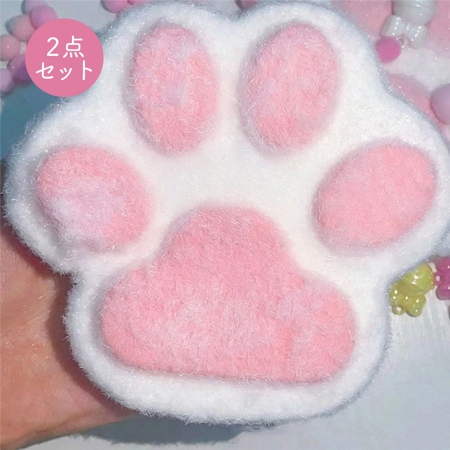 スクイーズ おもちゃ もちもちスクイーズ 2点セット 猫 大きい
