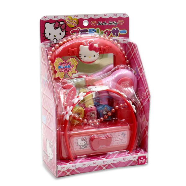 キティちゃん　木製　ドレッサー キティちゃん 木製 ドレッサー アクセサリー入れ 送料込み