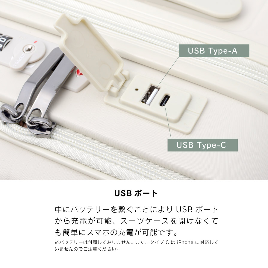 GRIFFINLAND キャリーケース スーツケース M サイズ 中型