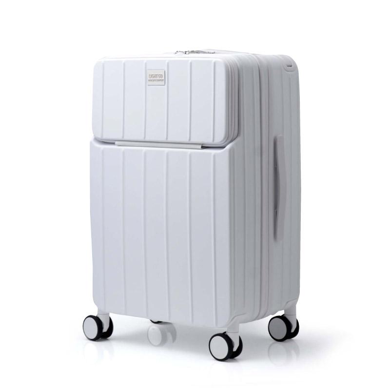 スーツケース キャリーバッグ MS S サイズ 中型 小型 フロントオープン 前開き 軽量 人気 ハードタイプ AP7615 キャリーケース 静音 Wキャスター 2泊3日｜dream-shopping｜03