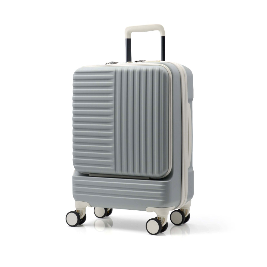 GRIFFINLAND キャリーケース スーツケース 機内持ち込み S サイズ 小型 フロントオープン 前開き FO-0512 LATLONG  おしゃれ キャリーバッグ グリフィンランド