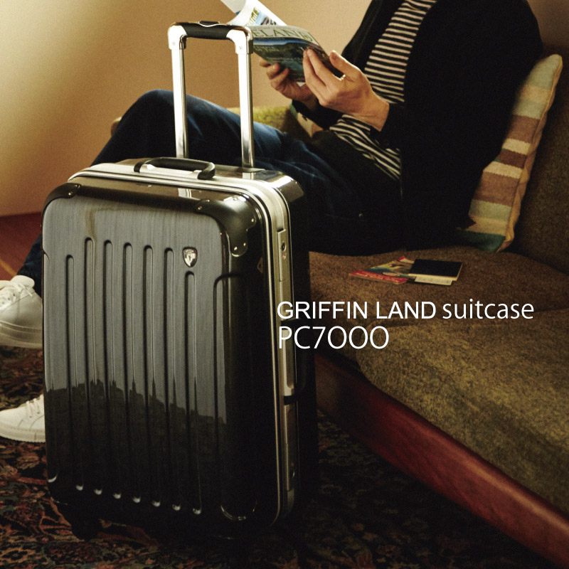 GRIFFINLAND キャリーケース スーツケース 機内持ち込み SS サイズ 小型 PC7000 フレーム 人気 キャリーバッグ グリフィンランド ハード 2泊3日｜dream-shopping｜16