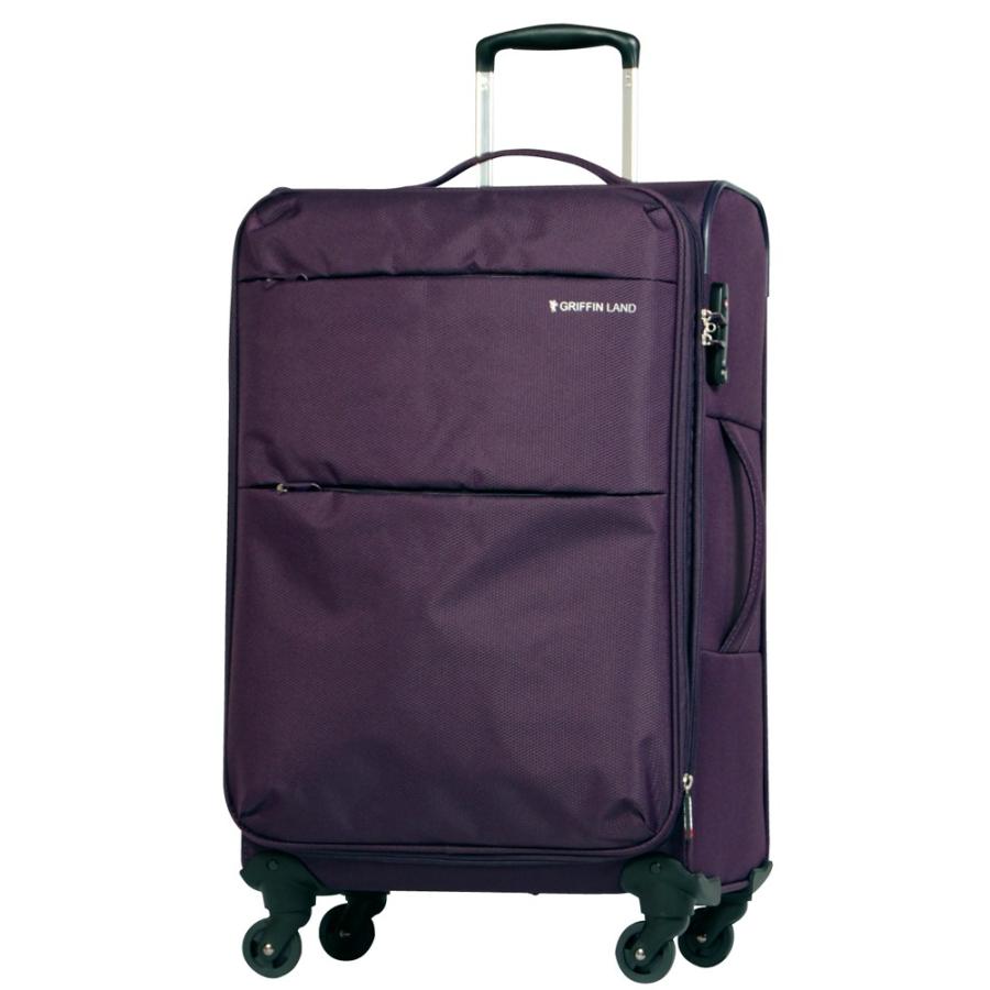 GRIFFINLAND キャリーケース スーツケース L サイズ 大型 AIR6327 SO-LITE ソフト 超軽量 人気 キャリーバッグ グリフィンランド 拡張｜dream-shopping｜03