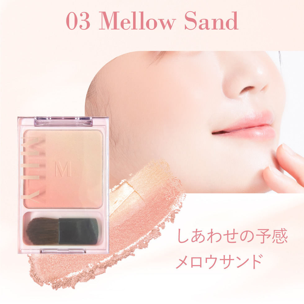 PICOMONTE（ピコモンテ） チーク＆ハイライト チークブラシ ハイライト