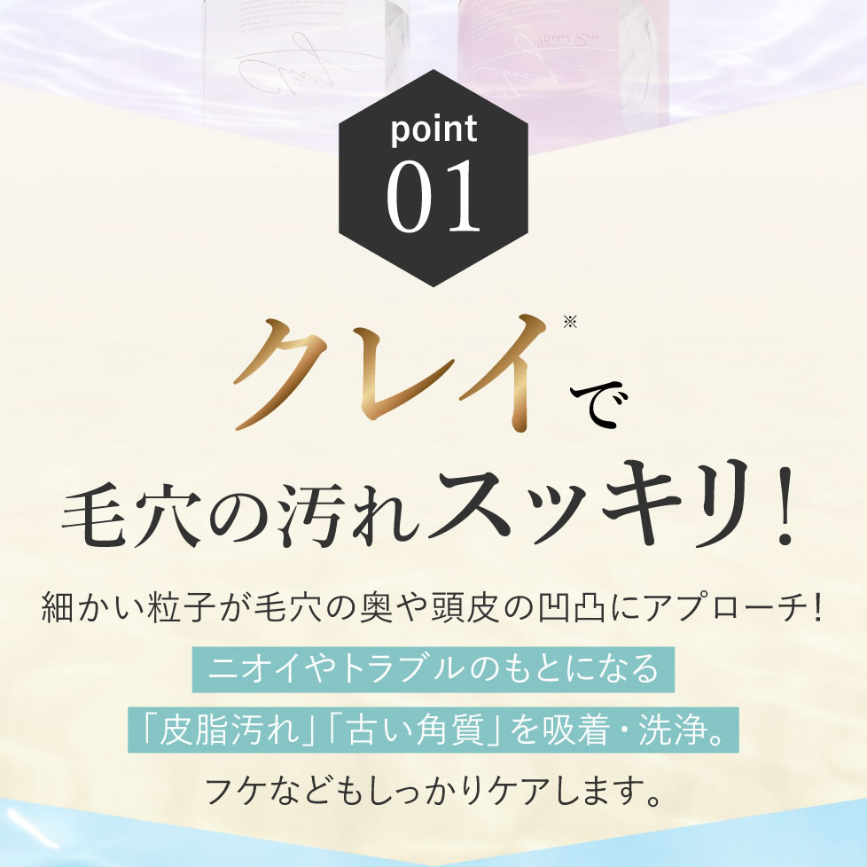 公式】【3個セット】 クレイ クリーム シャンプー 詰め替え 詰替