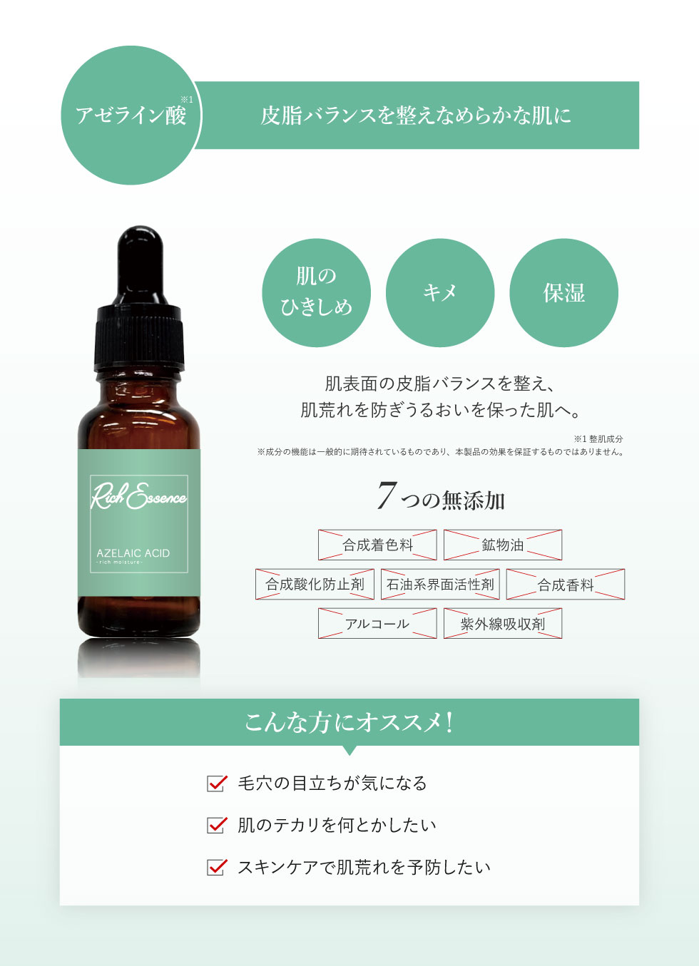 PICOMONTE（ピコモンテ） 選べる 美容液 リッチエッセンス 20ml