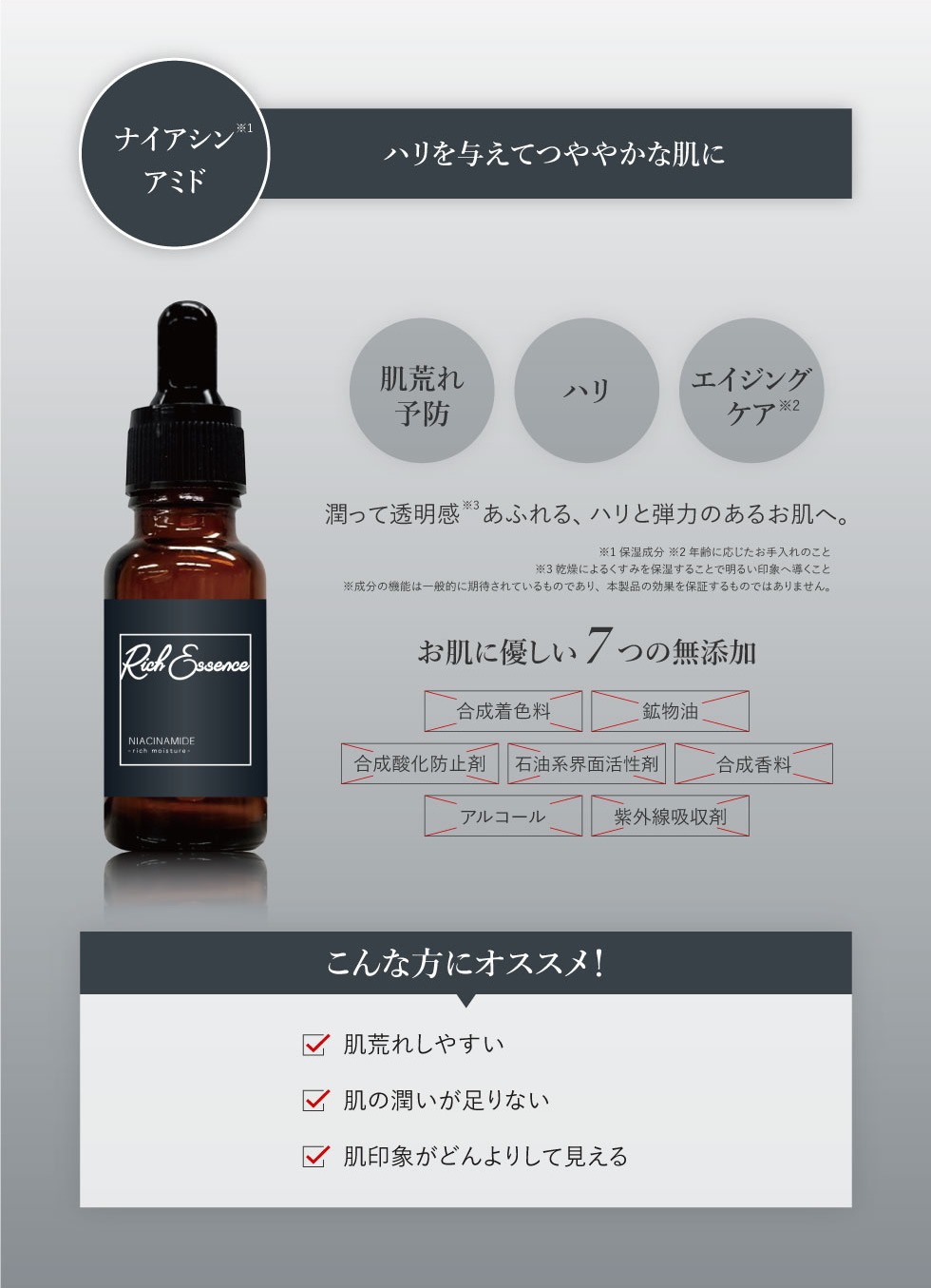 PICOMONTE（ピコモンテ） 選べる 美容液 リッチエッセンス 20ml