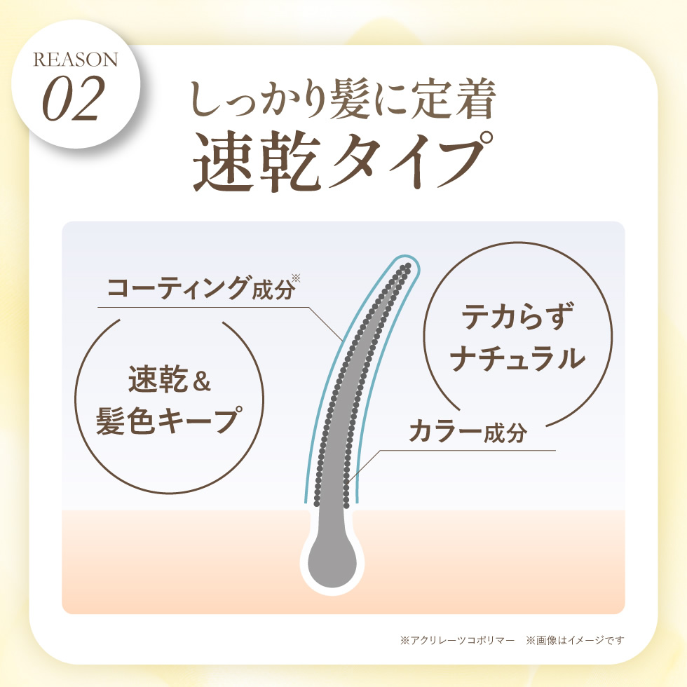 PICOMONTE（ピコモンテ） 白髪隠し クシ型 スティック 生え際 分け目