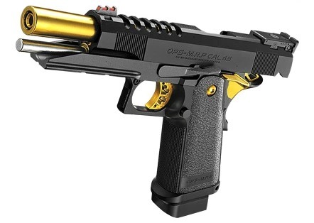 ぺぺぺ MTR＆ハイキャパ TOKYO MARUI ガスブローバック ハイキャパ5.1 ゴールドマッチ