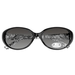 偏光サングラス【JJ4108】オーバルタイプ UVカット 紫外線 青山眼鏡 反射光 ブラック ブラウ...