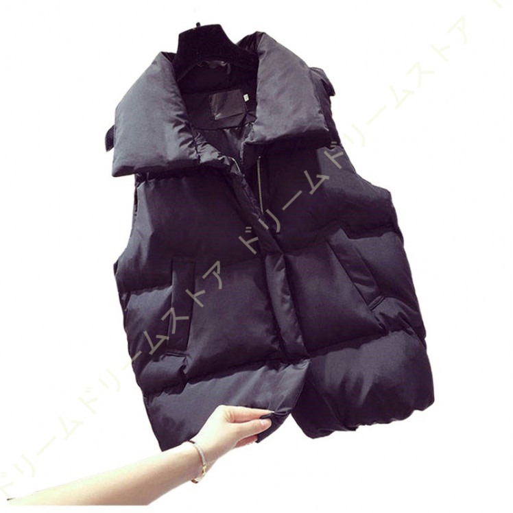 最適な価格 中綿ベスト レディース 秋冬 ダウンベスト カジュアル ショート丈ベスト おしゃれ 厚手 ベスト 防寒着 綿入れ ノースリーブ アウター フードなし コート 新発売の Www Aqtsolutions Com