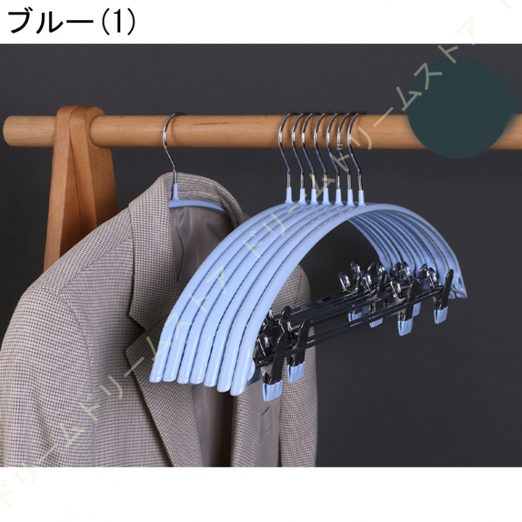 ハンガー シルバー 10個セット 滑らない スーツ 収納 紳士 背広 服 衣類 おしゃれ 滑り止め ハンガーのプロが作った スーツ ドレス シャツ用 滑り止め