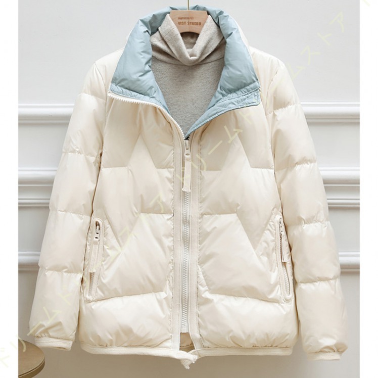 ダウンジャケット レディース 冬 登山 ショート丈 軽量 厚手 ライトダウン コンパクトスタンドカラー 防水 アウター 暖かい 防風 アウトドア 大きいサイズ Erpw6cewv1 Www Sindicatodechoferescatamayo Com