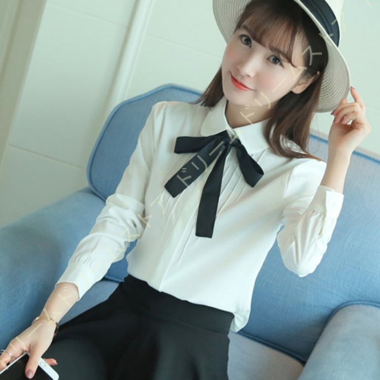 ファッション 黒 桜古典 リボンブラウス トップス レディース リボン 丸襟 シャツ リボン 長袖 ふわふわ袖 パフスリーブ おしゃれ 着痩せ トップス 女性用 カジュアル 普段着 通勤 Ol Sa6zrwuh70 Www Boulevardrestaurants Com