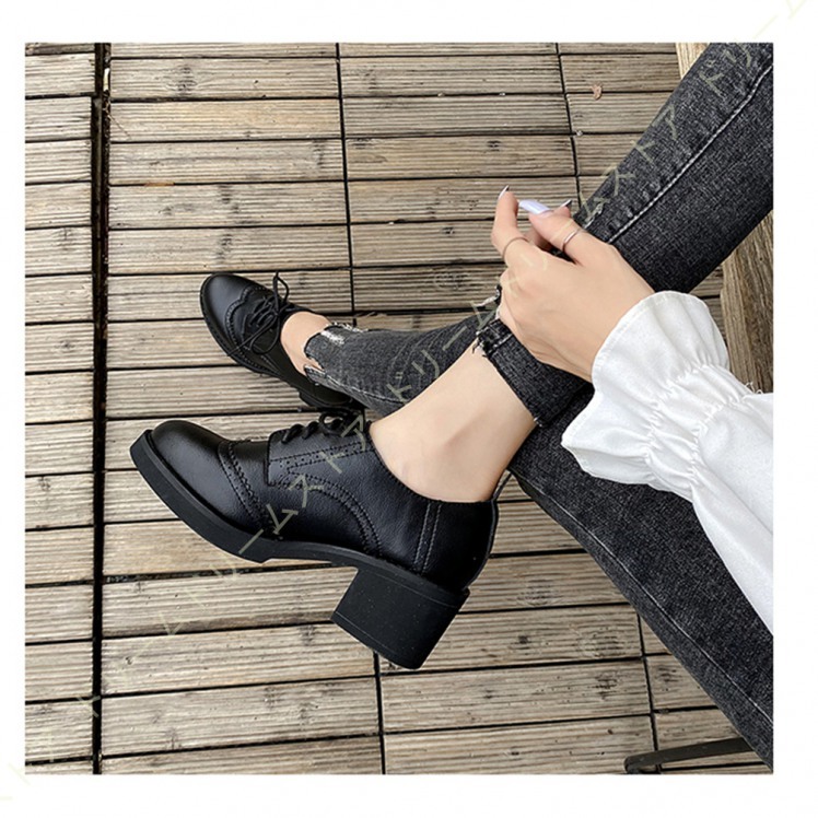 人気ブランドを 大きいサイズ 革靴 レディース オックスフォード 小さいサイズ 大きいサイズ 革靴 レディース オックスフォード 小さいサイズ 用 女性 ウィングチップ ヒール おじ靴 靴 シューズ ブーティー レースアップ 通勤 通学 シューズ Karnalbreakingnews Com