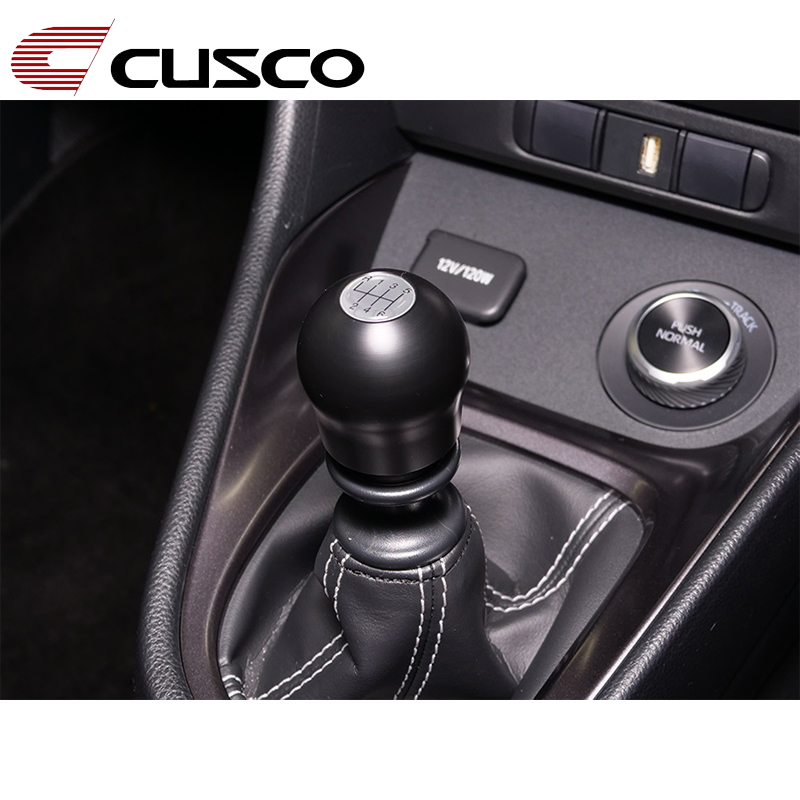 クスコ（CUSCO） GRヤリス シフトノブ GXPA16 ブラック ジュラコン製