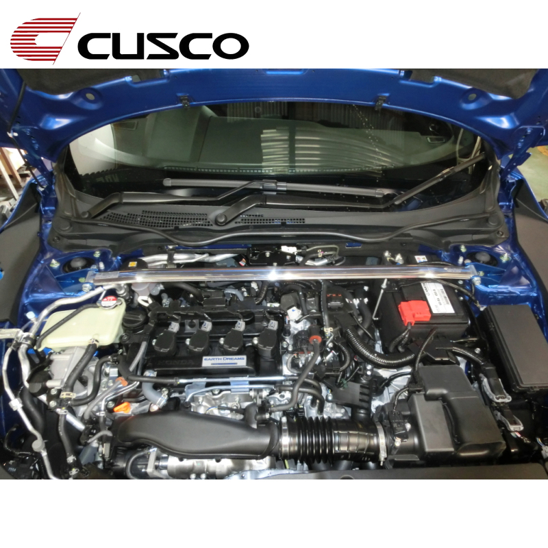 クスコ - シビック ストラットタワーバー FK7 2017.09-2021.06 向こう正面 CUSCO() 3C3 540 A 足回り、サスペンション-その他足回り、サスペンション用品-自動車