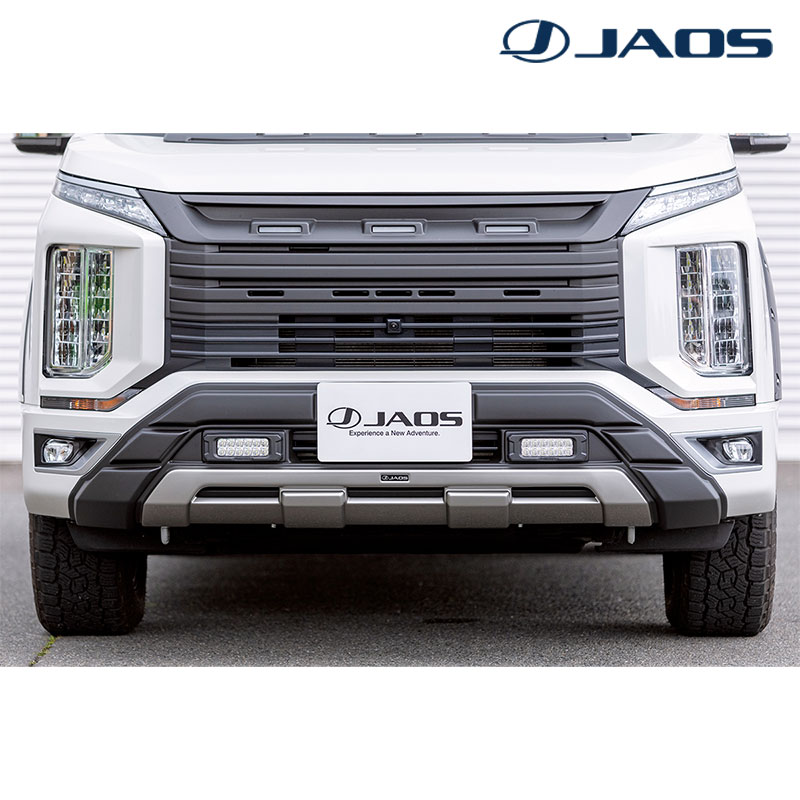 JAOS（ジャオス） デリカD5 フロントバンパーガード 3DA-CV1W 2019.02