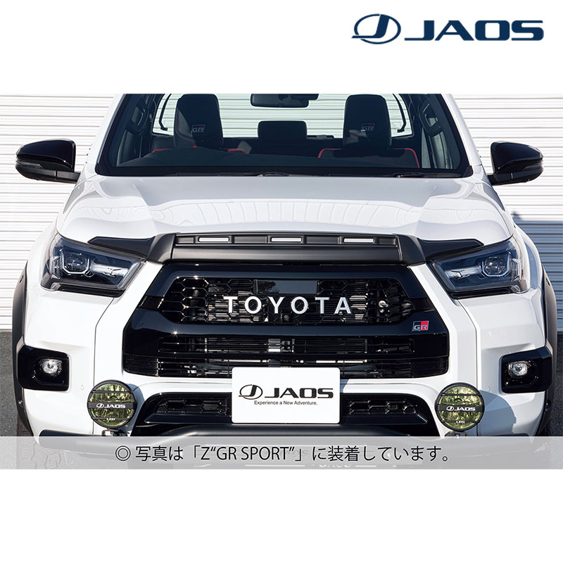 JAOS ハイラックスGRスポーツ ノーズプロテクター GUN125 2021.10 
