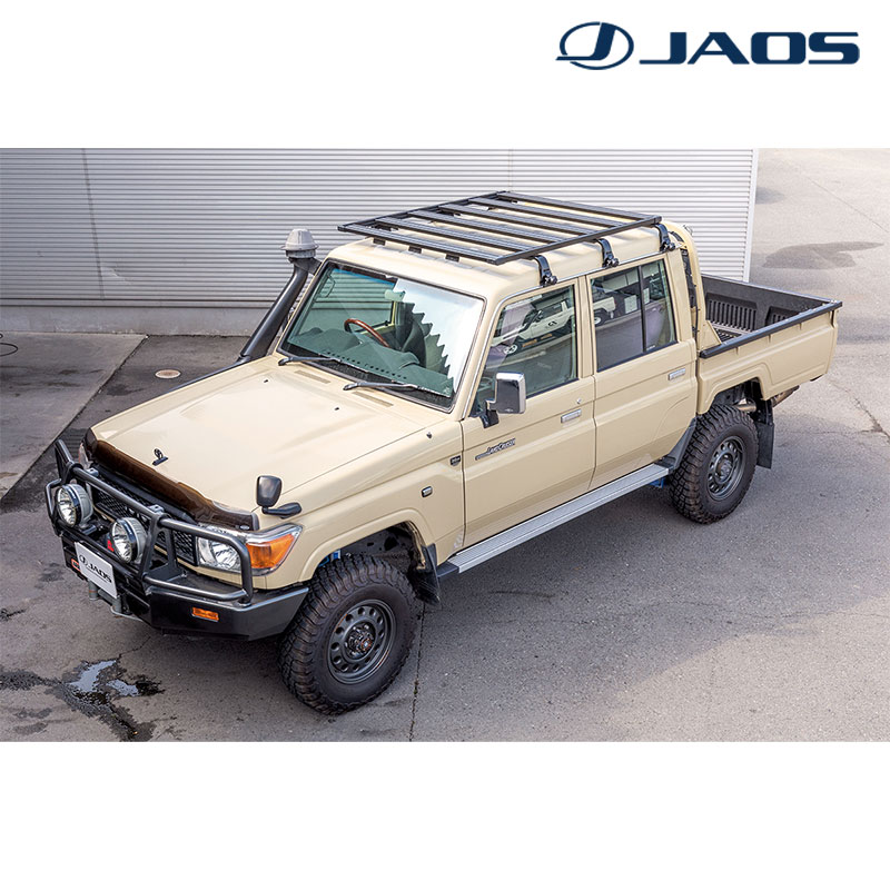 ランドクルーザー ルーフラック 70系(##J79K) フラットラック 1250×1400 レインモール付車用 JAOS(ジャオス)  B411610NS : jaos-00061 : DREAMERS - 通販 - Yahoo!ショッピング