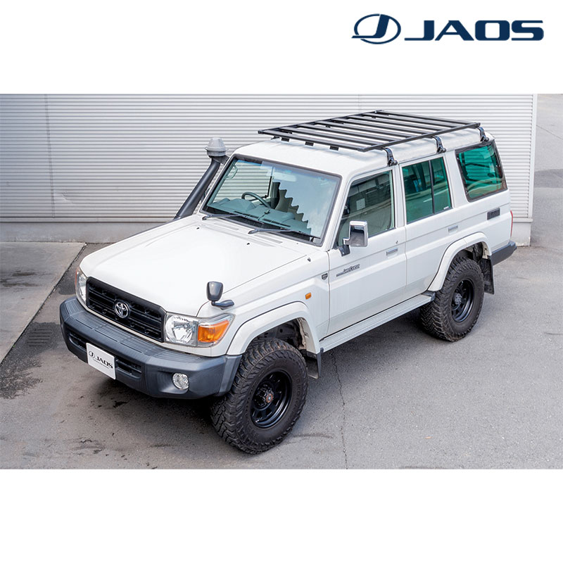 ランドクルーザー ルーフラック 70系(##J76K) フラットラック 1250×1400 レインモール付車用 JAOS(ジャオス)  B411610NS : jaos-00060 : DREAMERS - 通販 - Yahoo!ショッピング