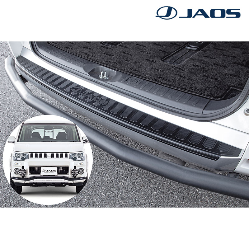 JAOS デリカD5 バックドアスカッフプロテクター 2007.01-2019.10