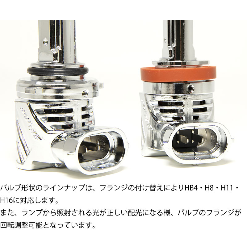 カローラスパシオ LEDフォグライト 120系 H15.04-H19.06 Fog用 HB4 6500K/2900K 4500lm/4000lm ツインカラー プレシャスレイW BELLOF(ベロフ) EBA001