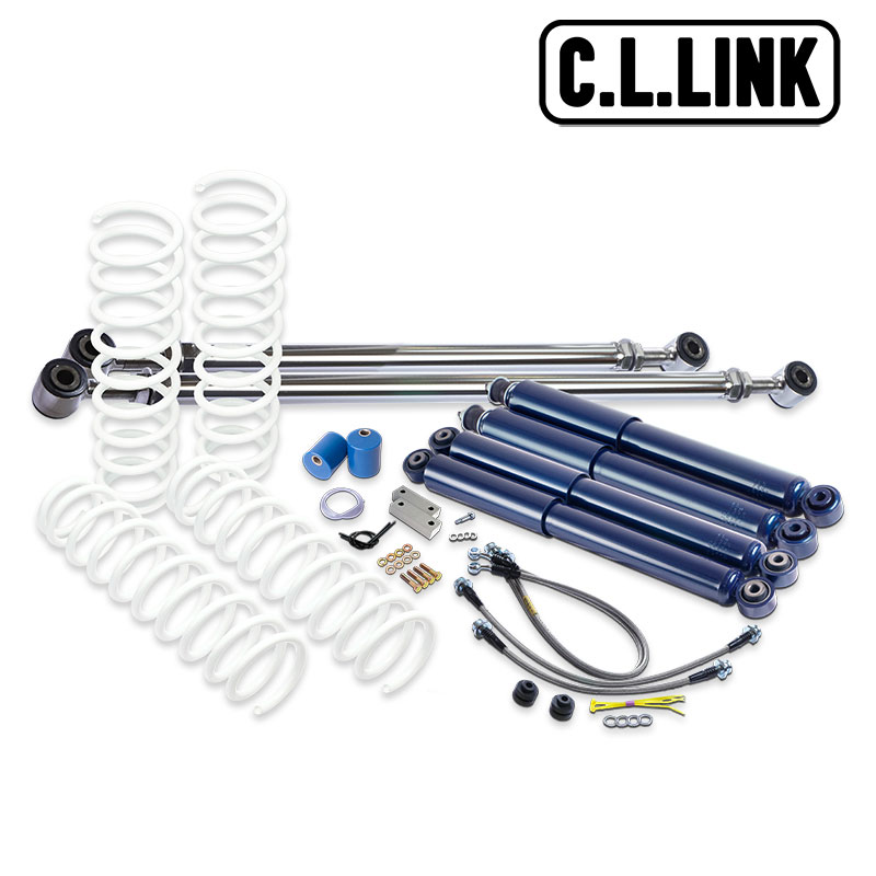 ジムニーJB64 調整式ステンレス ラテラルロッド リア用 C.L.LINK製 C.L.LINK ジムニー リフトアップキット JB64W 2インチアップ ST