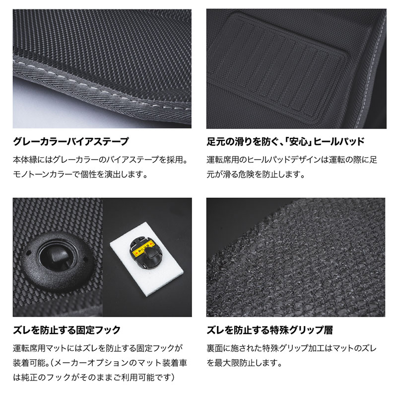 C.L.LINK（シーエルリンク） ジムニー フロアマット JB64W 立体マット 