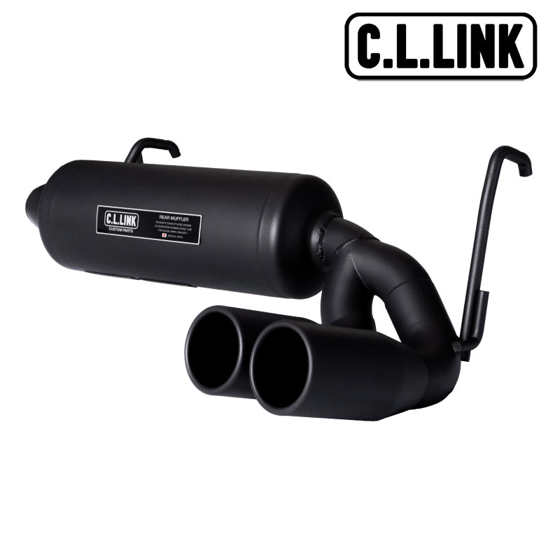 公式サイト - ハイブランドの新作が続々登場 ジムニー C.L.LINK マフラー マット ダブル出し タイプ2 JB64W パーツ