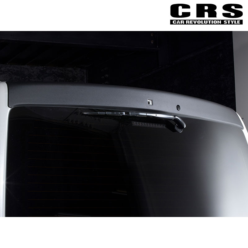 ハイエース リアウイング 200系 6型- 標準ボディ ABS製 デジタルインナーミラー付車専用 Ver.1 CRS ESSEX(エセックス) ES-1109｜dreamers-shop