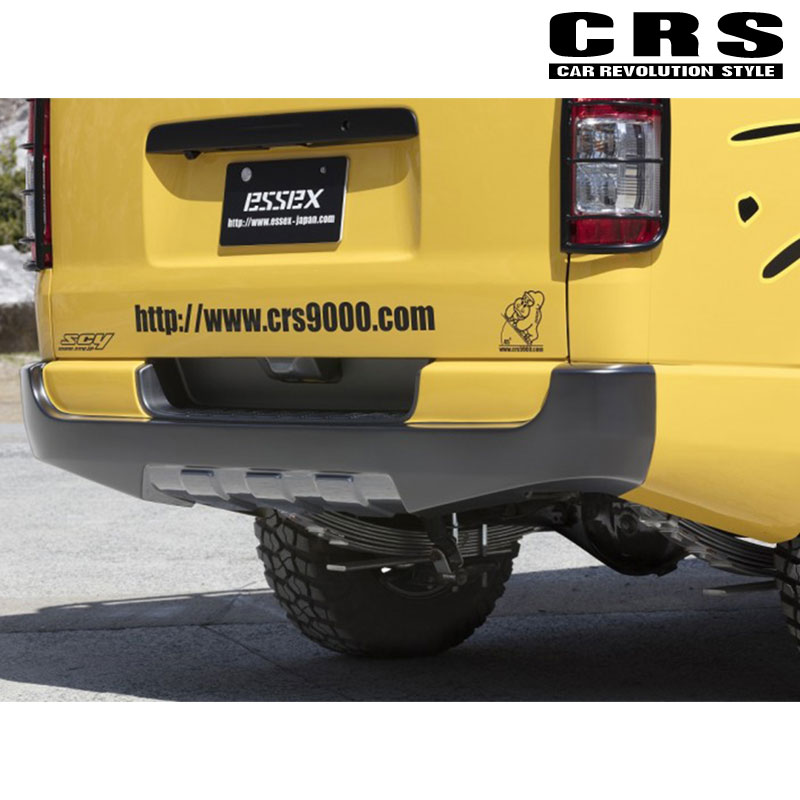 ハイエースESSEX EXTREMEオーバーフェンダー ラプターライナー塗装 200