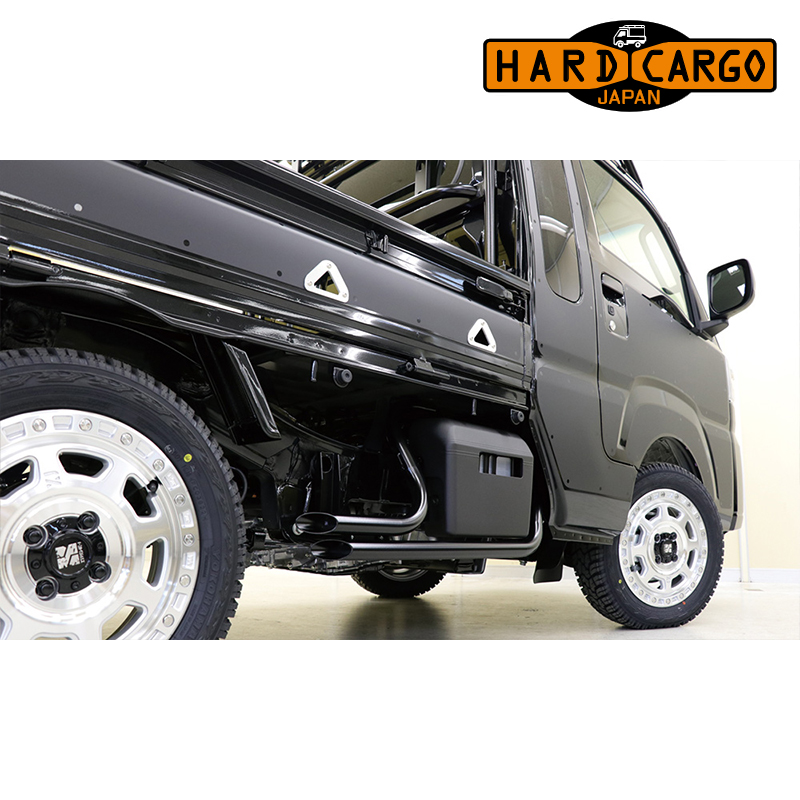 ハイゼットトラックジャンボ サイドガード S500P S510P Vツインガード HARD CARGO(ハードカーゴ)｜dreamers-shop｜02