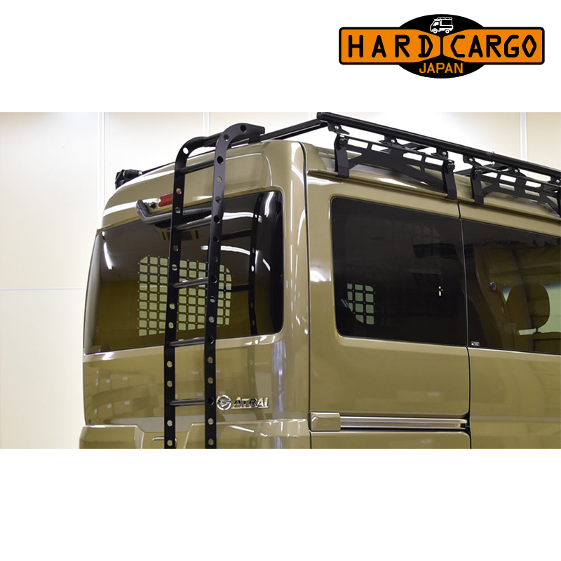 スーパー ハイゼットカーゴ ラダー S700V S710V ハシゴ リアラダー 日本製 HARD CARGO(ハードカーゴ)