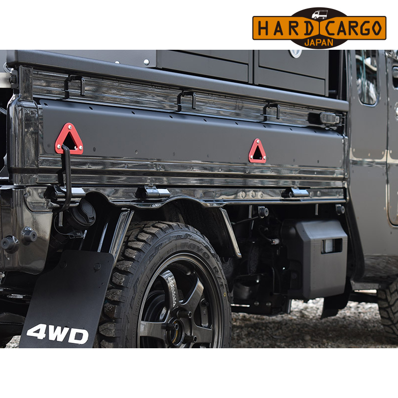 軽トラック ロープホール HARD CARGO ハードカーゴ　4枚セット HARD CARGO（ハードカーゴ） 軽トラック ロープホール 4枚セット HARD