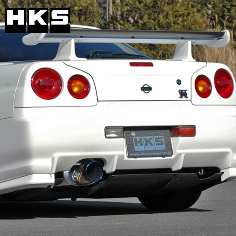 スカイラインGT-R マフラー BNR34 99/01-02/08 Super Turbo Muffler(スーパーターボマフラー) HKS 31029-AN003