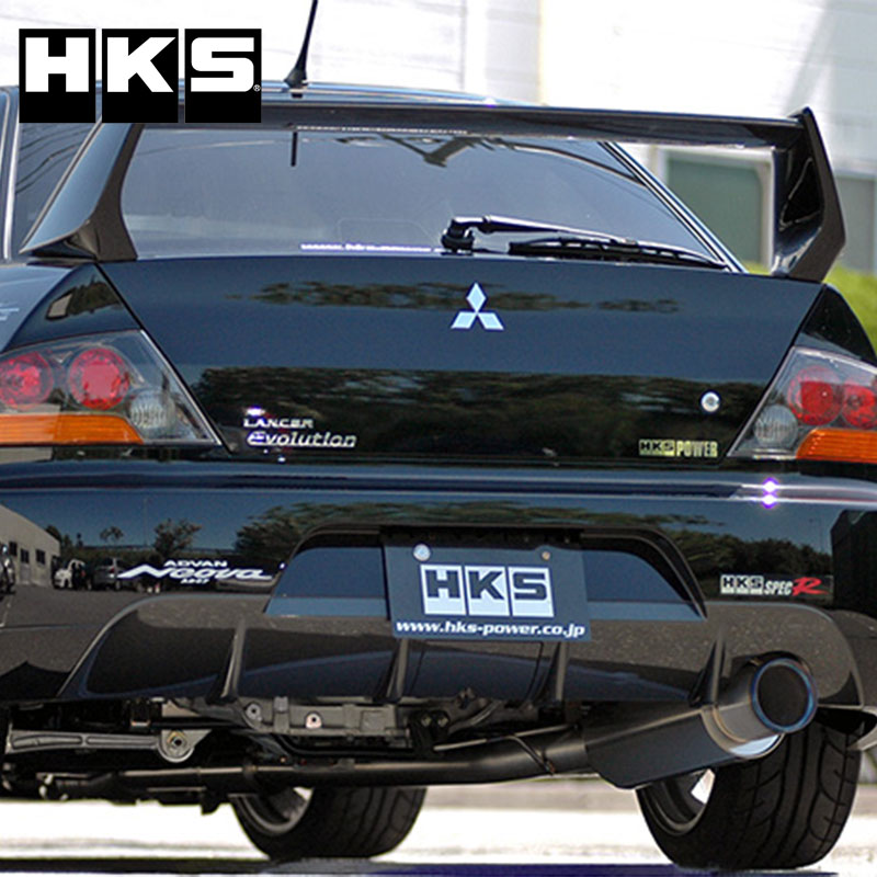 ランサーエボリューション9 マフラー CT9A 05/03 06/08 Hi Power SPEC R(ハイパワー スペックR) HKS 31025 AM003 :hks ex00130:DREAMERS