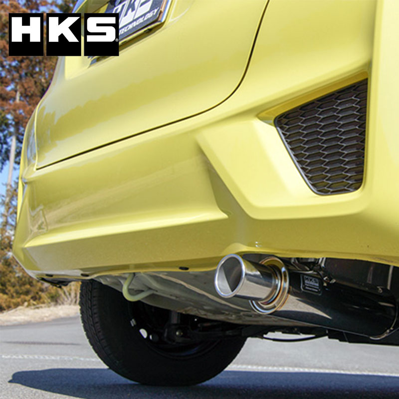 フィット マフラー GK5 13/09-20/01 silent Hi-Power(サイレントハイパワー) HKS 32016-AH031